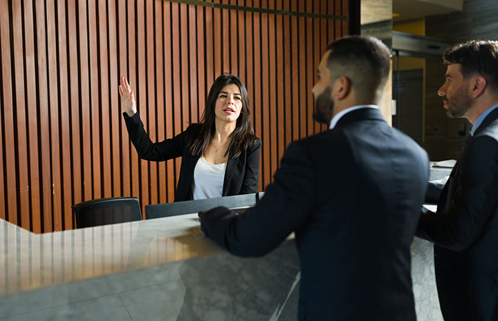 Sech an engem Gebai orientéieren