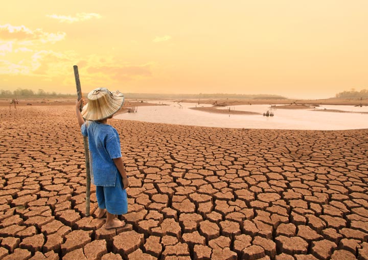 Iwwer de Klimawandel diskutéieren