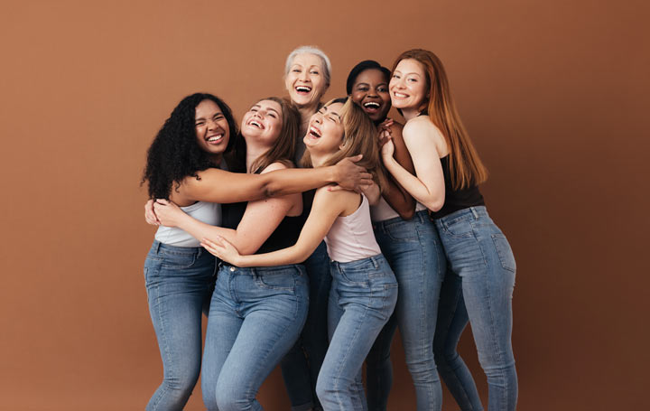 Schéinheetsidealer vu fréier an haut vergläichen