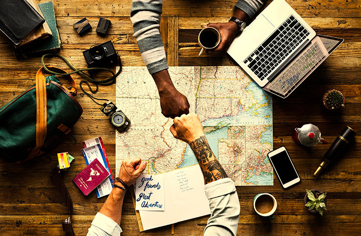 Iwwer d'Vakanz schwätzen