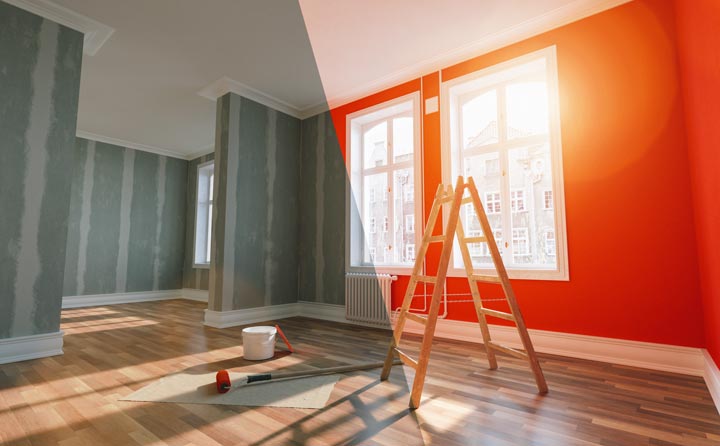 Iwwer Renovatiounsaarbechte schwätzen